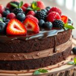 Chocolate Berry Cake