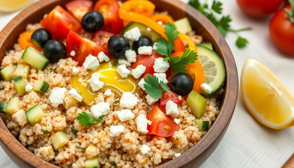 Mediterranean Quinoa Bowl