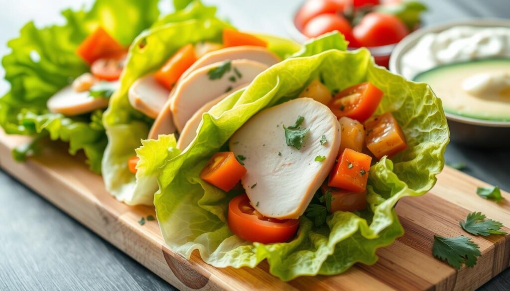 turkey lettuce wrap